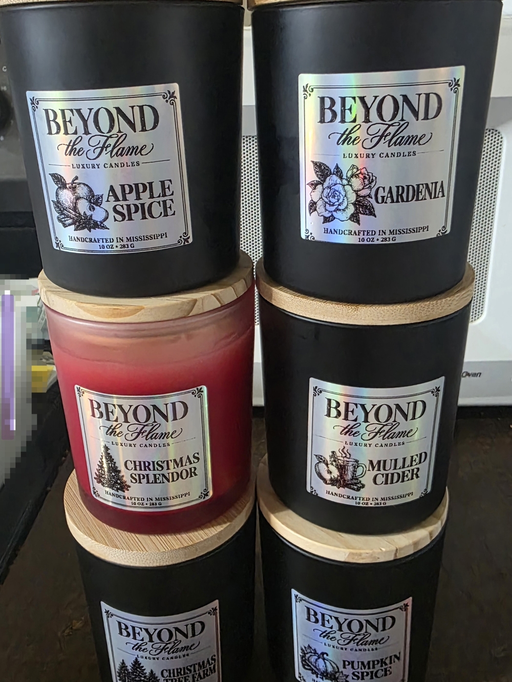 Red Christmas Splendor Scented Candle